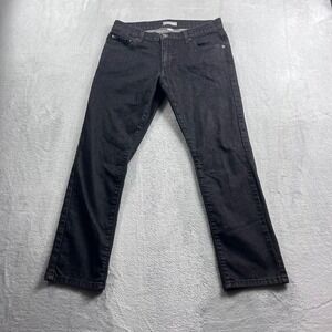 Ash & Erie Mens Essential Slim Fit Jeans Charcoal Black 29x27 Short Inseam
